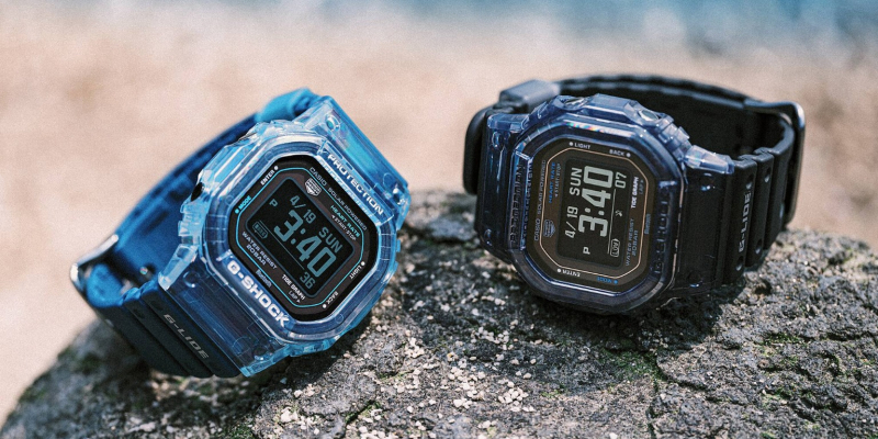 Casio выпустила новые часы серии G‑Lide &mdash; впервые с датчиком сердечного ритма