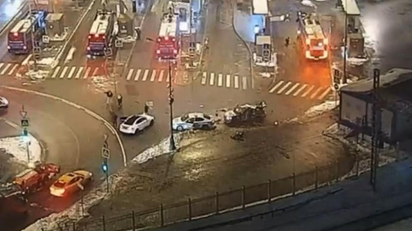 
                    Момент взрыва на площади Савеловского вокзала. Видео
                