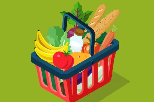 В РФ минимальная продуктовая корзина с начала года стала дороже на 1,3%