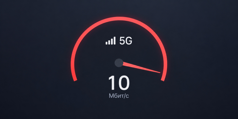 4G с новой иконкой: тесты скорости 5G в Москве показали неутешительные результаты