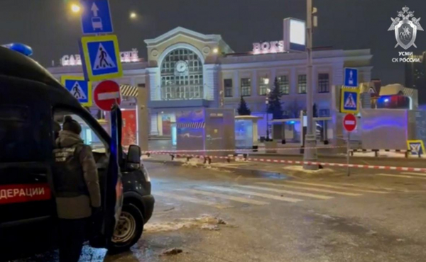 
                    Момент взрыва на площади Савеловского вокзала. Видео
                