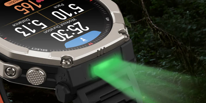 Amazfit представила T‑Rex Ultra 2 — титановые смарт-часы с автономностью до 30 дней