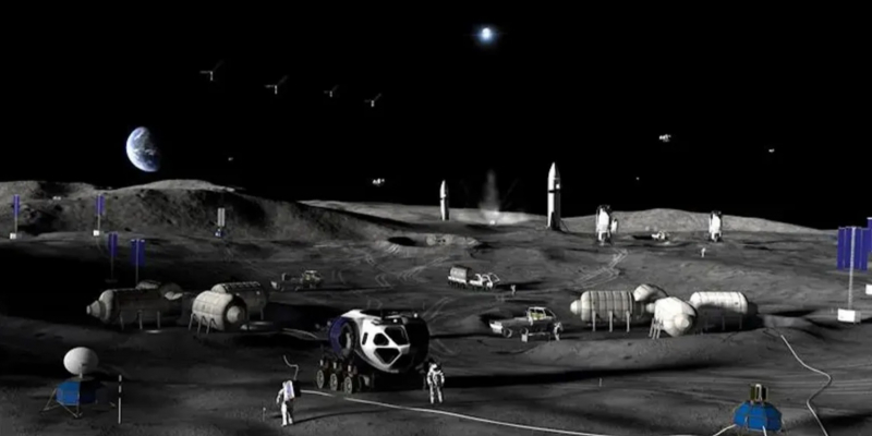 База на Луне всё реальнее: Blue Origin впервые удалось добыть кислород из лунного грунта