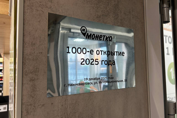 &laquo;Монетка&raquo; открыла 1000-й магазин с начала года (ФОТО)