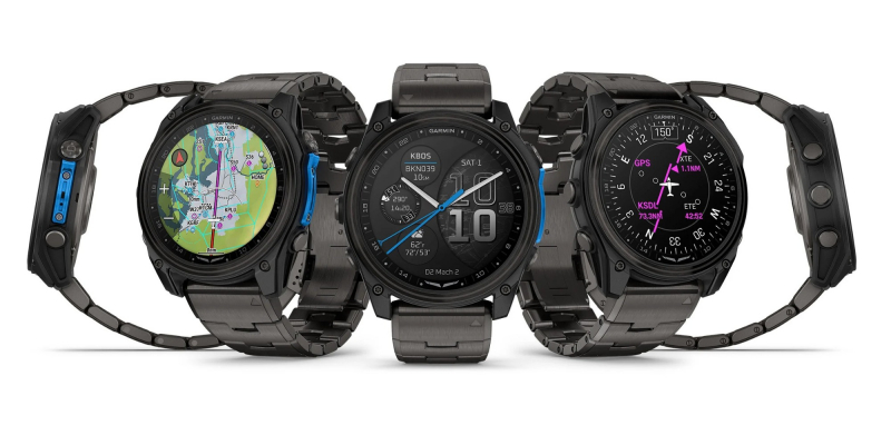 Garmin представила авиационные часы с мощным фонариком — D2 Air X15 и D2 Mach 2