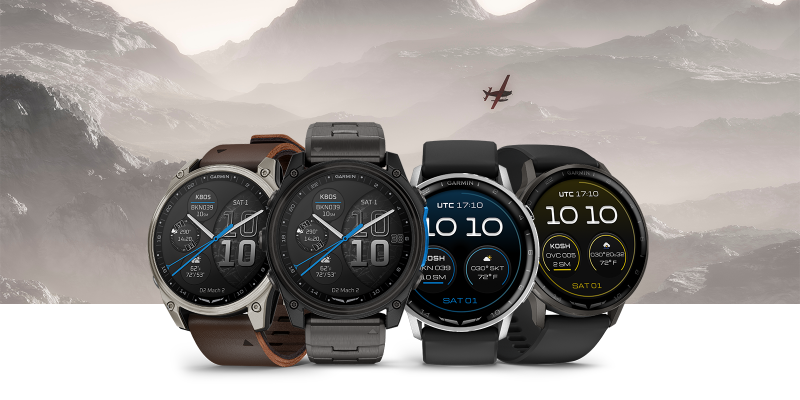 Garmin представила авиационные часы с мощным фонариком — D2 Air X15 и D2 Mach 2