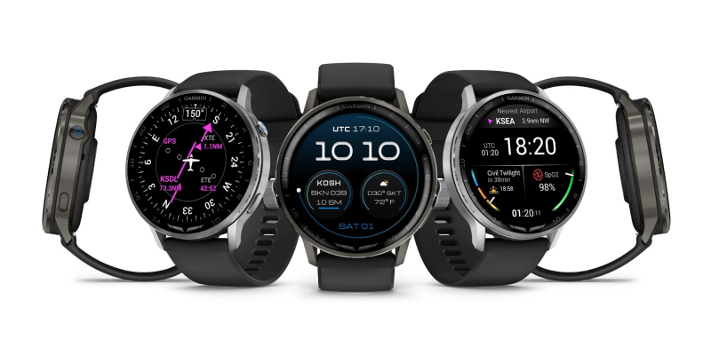 Garmin представила авиационные часы с мощным фонариком — D2 Air X15 и D2 Mach 2