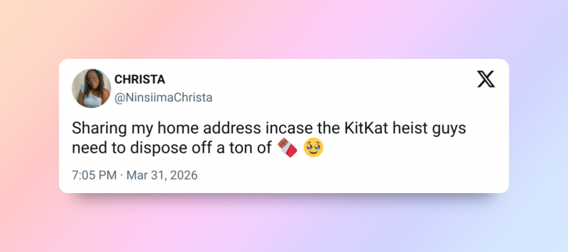 Кража 12 тонн батончиков KitKat стала новым мемом в стиле &laquo;мы тут ни при&nbsp;чём&raquo;