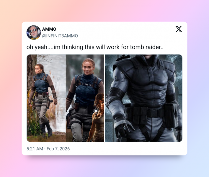 Лара Крофт летит в озеро: появились первые кадры со съёмок сериала Tomb Raider
