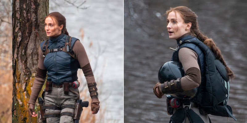 Лара Крофт летит в озеро: появились первые кадры со съёмок сериала Tomb Raider