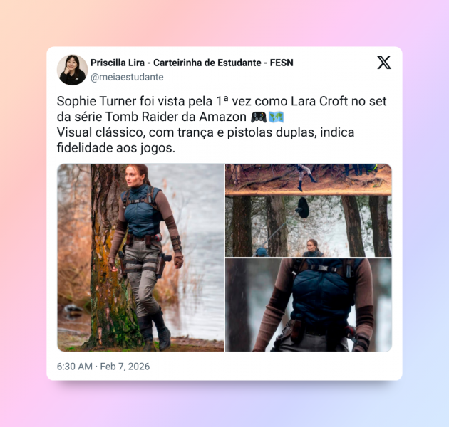 Лара Крофт летит в озеро: появились первые кадры со съёмок сериала Tomb Raider