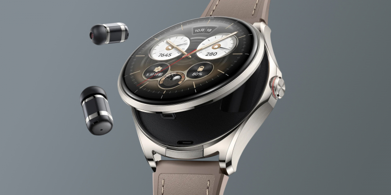 Наушники с ANC внутри смарт-часов: Huawei представила Watch Buds&nbsp;2