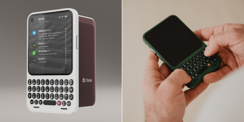 Представлен ретро-смартфон Clicks Communicator с QWERTY‑клавиатурой