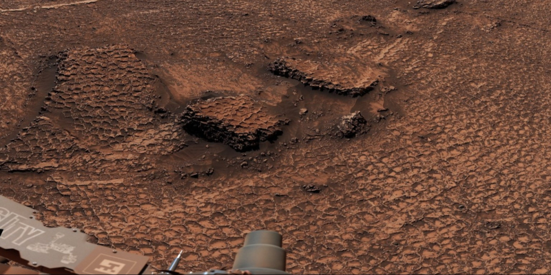 Ровер Curiosity нашёл на Марсе масштабное &laquo;море многоугольников&raquo;