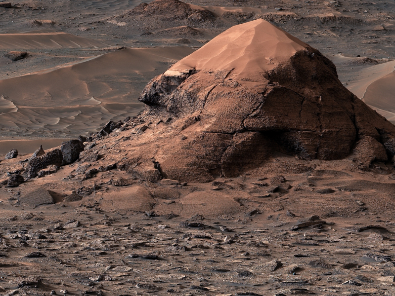 Ровер Curiosity нашёл на Марсе масштабное &laquo;море многоугольников&raquo;
