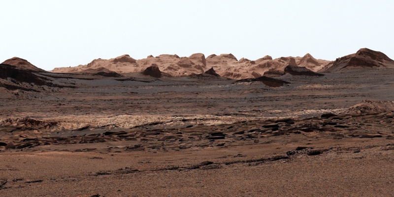 Ровер Curiosity нашёл на Марсе масштабное &laquo;море многоугольников&raquo;
