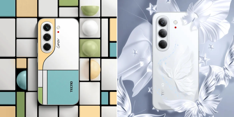 Tecno показала два ультратонких смартфона &mdash; Camon Slim 5G и&nbsp;Camon Air с&nbsp;мини‑экраном