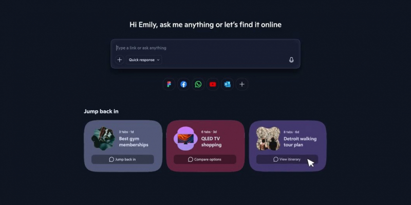 В Microsoft Edge появился режим Copilot — теперь это ИИ-браузер